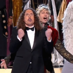 Weird Al Yankovic Performs TV Medley, Makes Fun Of 'Game Of Thrones' With Andy Samberg At Emmys
