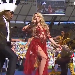 Shakira Performs "La La La (Brazil 2014)" At 2014 World Cup Closing Ceremony