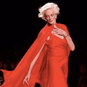 FASHION WEEK: Runway's Oldest Model, Carmen Dell'Orefice, 81, Rocks Fashion Week