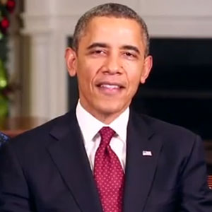 President Obama And Michelle Obama Send Christmas Message